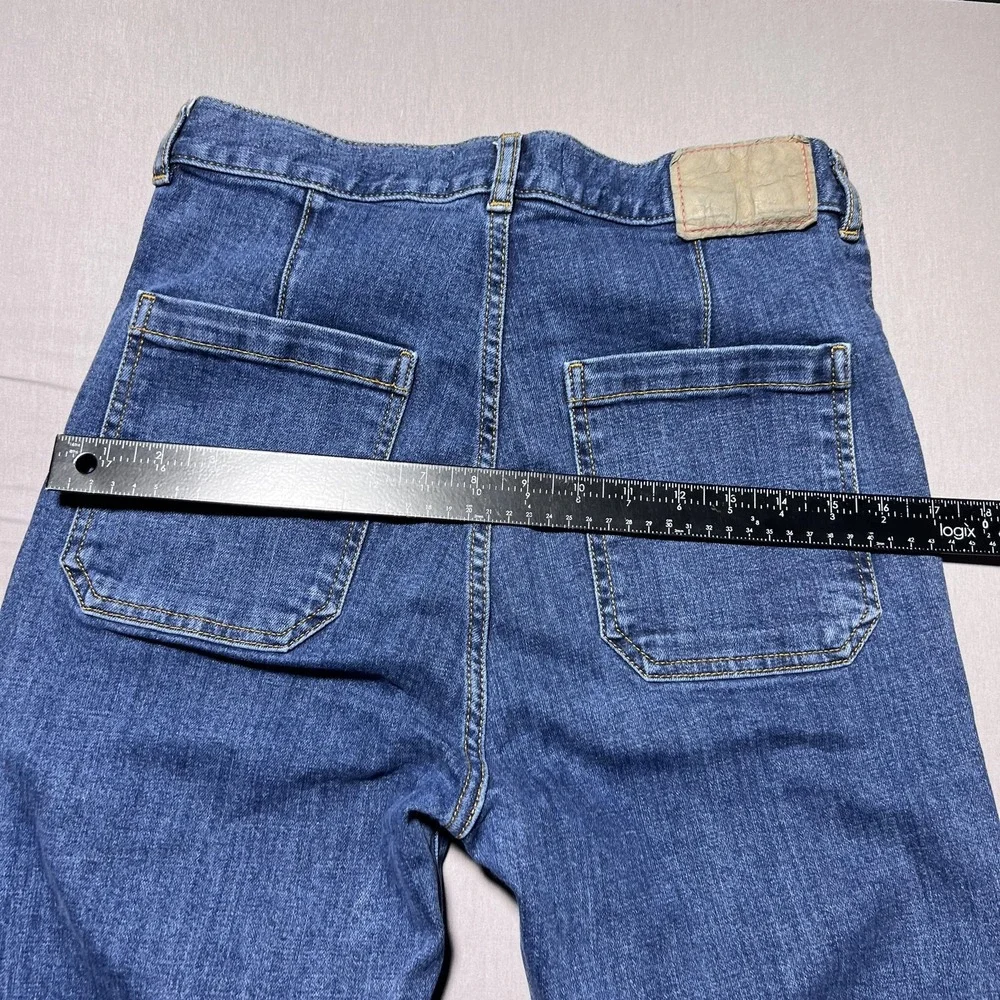 Jeanerica St. Monica Jeans Flare Wide Leg Vintage 95 High Rise SW006 Size 29 - Picture 16 of 16